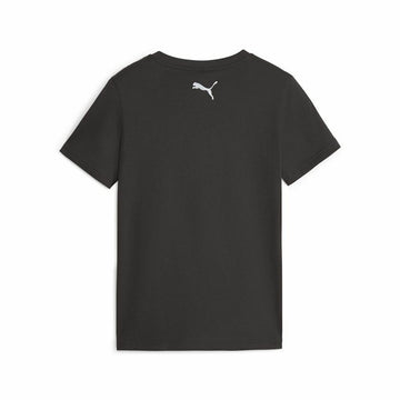 T shirt à manches courtes Enfant Puma Active Sports Graphic Noir