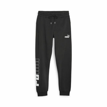 Adult's Tracksuit Bottoms Puma Power Men Black