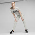 Short Sleeve T-Shirt Puma Squad Graphicc Tlight Light grey (XS)