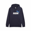 Men’s Hoodie Puma Ess+ 2 Col Big Navy Blue