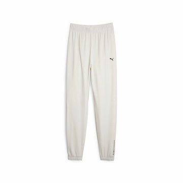 Long Sports Trousers Puma  Studio Unwind  White Lady