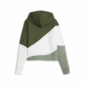 Women’s Hoodie Puma Powert  White/Green