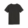 Child's Short Sleeve T-Shirt Puma Ess+ Futureverse Black