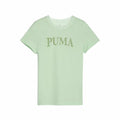 Child's Short Sleeve T-Shirt Puma Squad Lime green