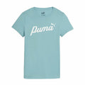 Child's Short Sleeve T-Shirt Puma Essentials+ Script