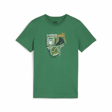 Child's Short Sleeve T-Shirt Puma Graphic