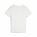 Child's Short Sleeve T-Shirt Puma Essential+ AB White