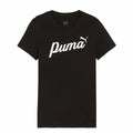 Kurzarm-T-Shirt für Kinder Puma Essentials + Script