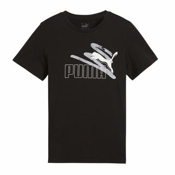 Child's Short Sleeve T-Shirt Puma Essentials+