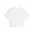 T shirt à manches courtes Enfant Puma Cropped