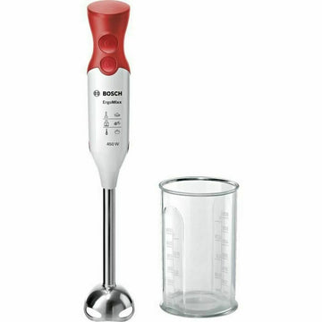 Mixeur plongeant BOSCH MSM64110 600 ml Blanc Rouge 450 W