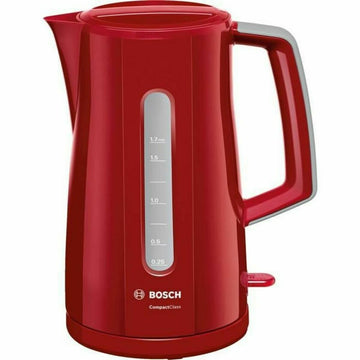 Kettle BOSCH TWK3A014 2400 W Red Stainless steel Plastic 2400 W 1,7 L 1,7 L