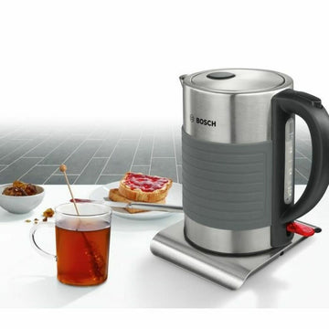 Kettle BOSCH TWK7S05 Grey Black/Grey Stainless steel 2200 W 1 L 1,7 L