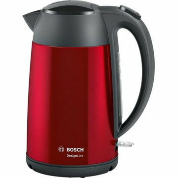 Bouilloire BOSCH TWK3P424 Rouge Rouge/Noir Acier inoxydable 2400 W 1,7 L