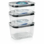 Set of 3 lunch boxes BOSCH Tritan Plastic 700 ml 1 L 1,5 L (3 Units)