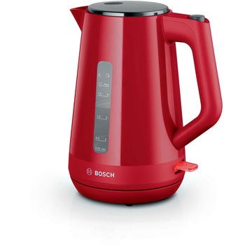 Bouilloire BOSCH TWK1M124 Rouge Multicouleur Plastique 2400 W 1,7 L (1 Unité)