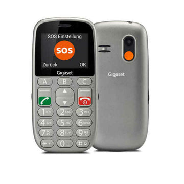 Mobilni telefon za starejše ljudi Gigaset GL390 2,2" 2G 800 mAh Siva
