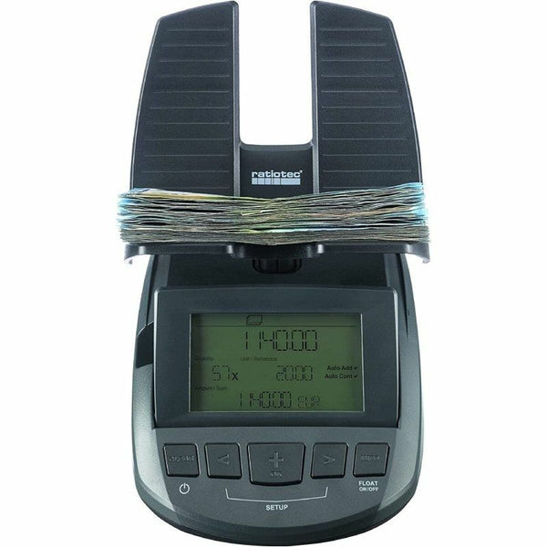 Banknote counter Ratiotec RS 2000 BALANZA DINE Black