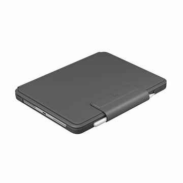 Hülle für Tablet und Tastatur Logitech iPad Pro 11 Schwarz Qwerty Spanisch QWERTY