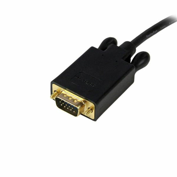 Adapter DisplayPort v VGA Startech DP2VGAMM10B 3 m Črna