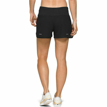 Short de Sport pour Femme Asics Ventilate 2-N-1 Noir