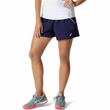 Short de Sport pour Femme Asics Court Bleu foncé