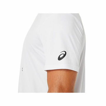 T-shirt à manches courtes homme Asics Court Spiral Tee Blanc