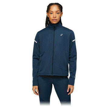 Sportjacke für Frauen Asics Lite-Show Marineblau