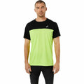 T-shirt à manches courtes homme Asics Race Vert Jaune Vert citron