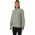 Sportjacke für Frauen Asics Core Grau Weiß