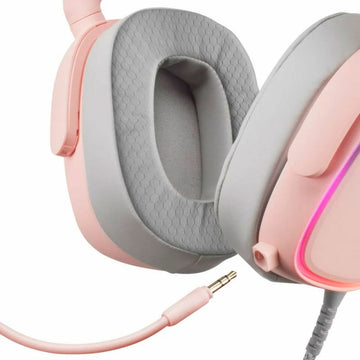 Gaming Headset with Microphone Mars Gaming MHAXP Pink