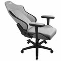 Chaise de jeu Aerocool AEROCROWN-ASH-GREY Noir Gris