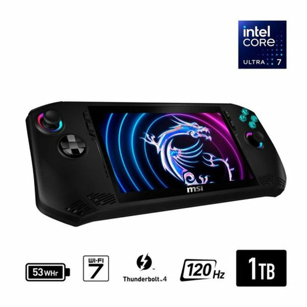 Console de jeux vidéo MSI CLAW A1M-085ES-512G 1 TB SSD