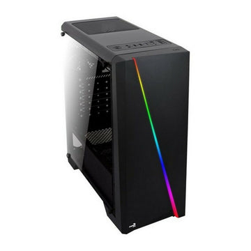 Boîtier ATX semi-tour Aerocool Cylon RGB USB3.0 Noir LED RGB