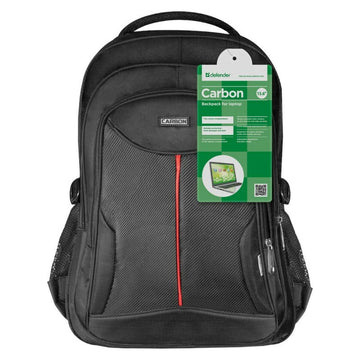 Laptop Backpack Defender Carbon White Black 120 x 35 x 48 cm