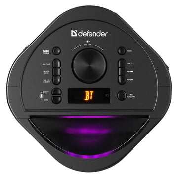 Haut-parleurs bluetooth portables Defender Boomer 40 Noir 40 W