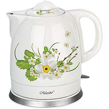 Bouilloire et Théière Feel Maestro MR-066 green Blanc Vert Céramique 1200 W 1,5 L