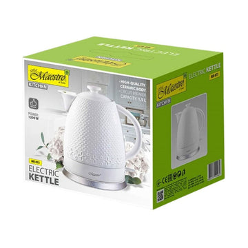 Bouilloire et Théière Feel Maestro MR-073 Blanc Céramique 1200 W 1,5 L