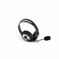 Casques avec Microphone CoolBox coolCHAT 3.5 Noir