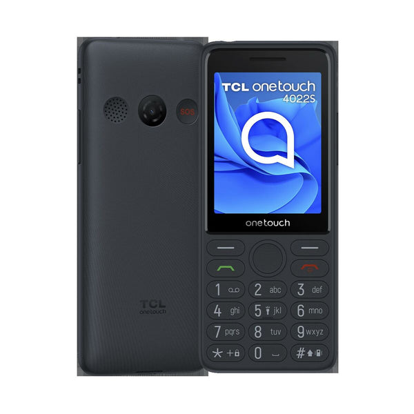 Mobilni telefon za starejše ljudi TCL T302D-3ALCA112 Črna Siva