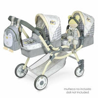 Doll Stroller Decuevas Pipo  Double 45 x 100 x 81 cm