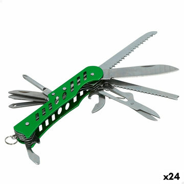 Multi-purpose knife Aktive Green Camping 2,5 x 9 x 1,2 cm (24 Units)