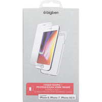 Protection pour téléphone portable BigBen Connected PACKSILIVTIP7 Transparent Apple