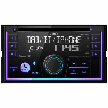 Radio CD for Cars JVC KD-X482DBT Black