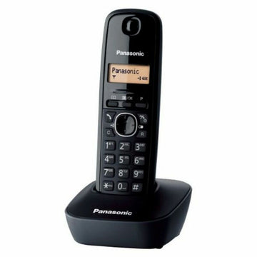 Kabelloses Telefon Panasonic KX-TG1611SPH Schwarz Bernstein