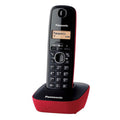 Téléphone Sans Fil Panasonic KX-TG1611 Rouge/Noir