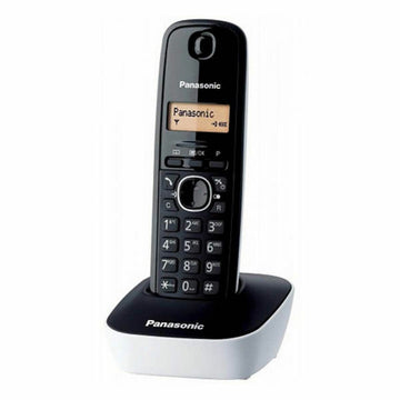 Kabelloses Telefon Panasonic KX-TG1611SPW Bernstein Schwarz/Weiß (Restauriert A)
