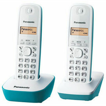 Brezžični telefon Panasonic KX-TG1612FRC Jantar Moder/Bel