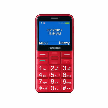 Mobiltelefon für ältere Erwachsene Panasonic KX-TU155EXRN Rot