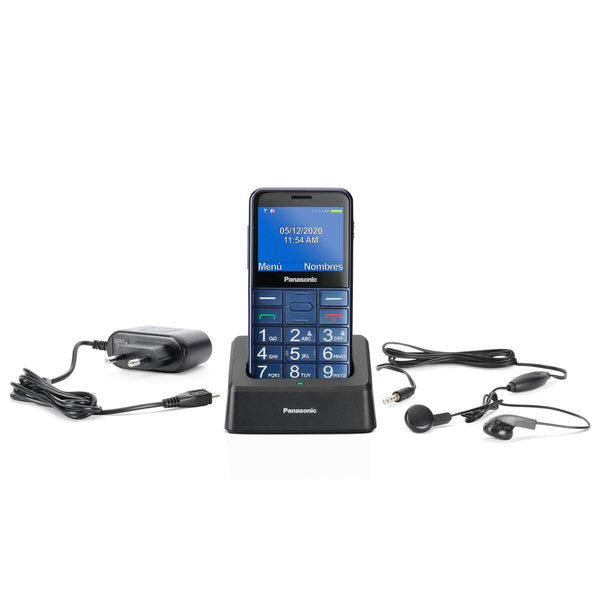 Mobiltelefon für ältere Erwachsene Panasonic KX-TU155EXCN 2,4" Blau